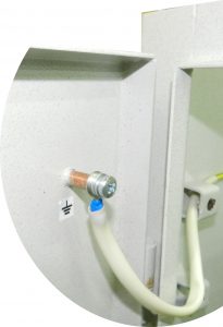 шкаф электрический вентилируемый - заземление